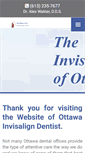 Mobile Screenshot of clearbracesottawa.com